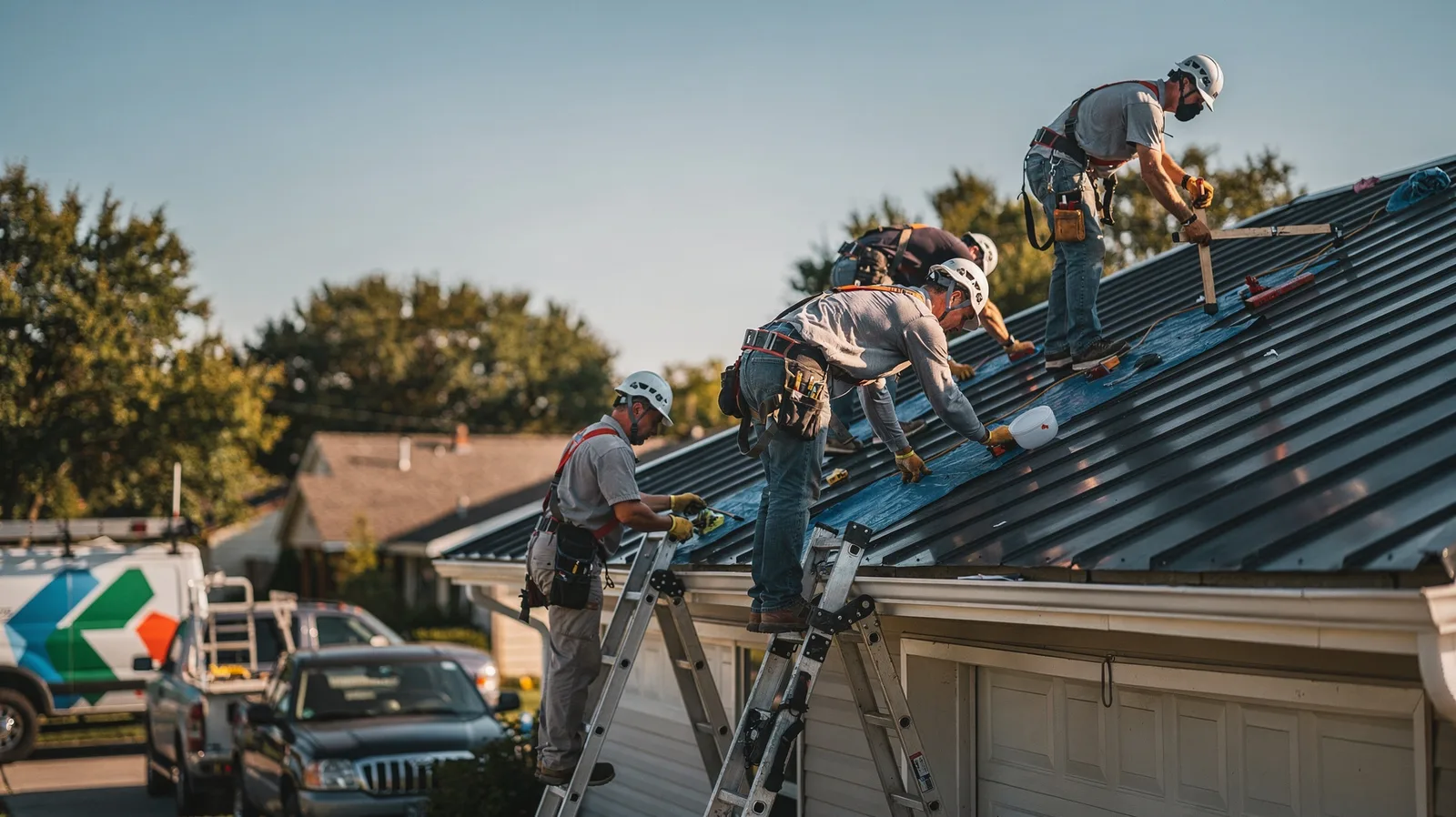 Metal Roof Installation in Van Buren, IN near me